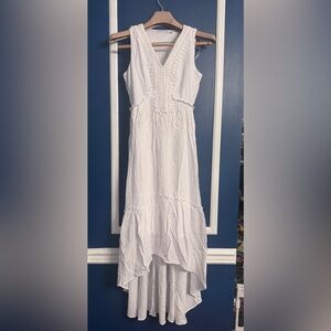 White Boho Dress
